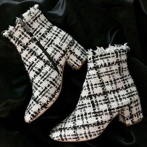 Sparkle Tweed Boots